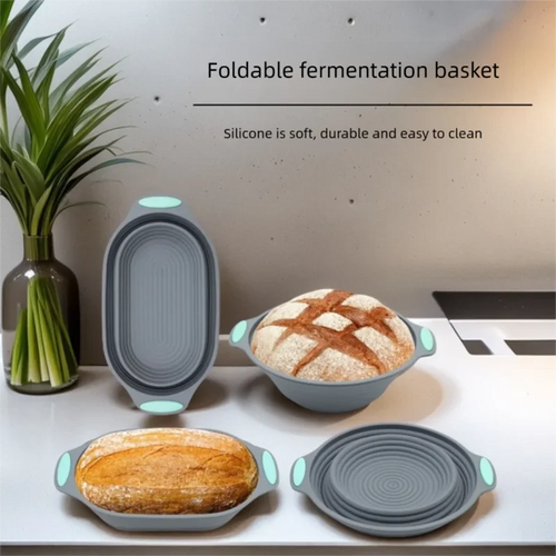 Foldable Silicone Bread Proofing Basket