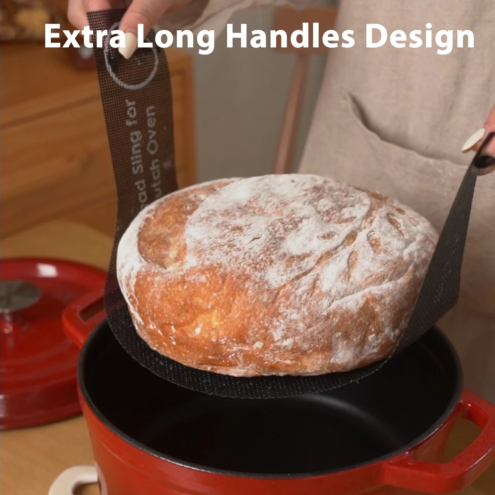 Perforated Bread Sling for Dutch Oven