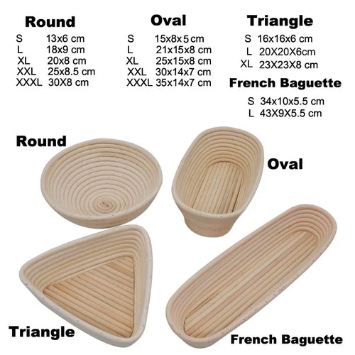 Heritage Artisan Proofing Basket Set